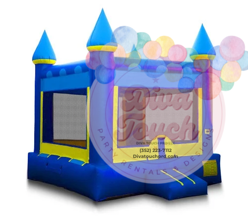 Blue Bounce House